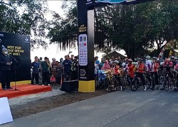 Bupati Lombok Timur Lepas Road Bike Race 2021 Sembalun King Of Mountain