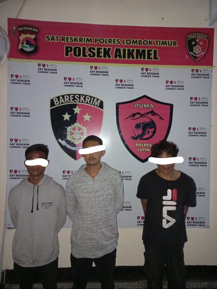 Polisi Ringkus Tiga Komplotan Pelaku Pencuri Besi di Lenek