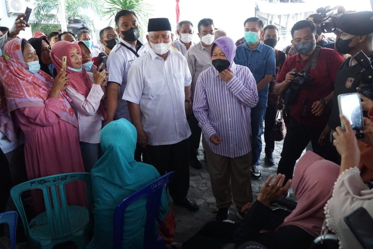 Bakti Sosial Operasi Katarak Gratis. di Kunjungi Mensos Tri Rismaharini Rangkain Kegiatan HAN