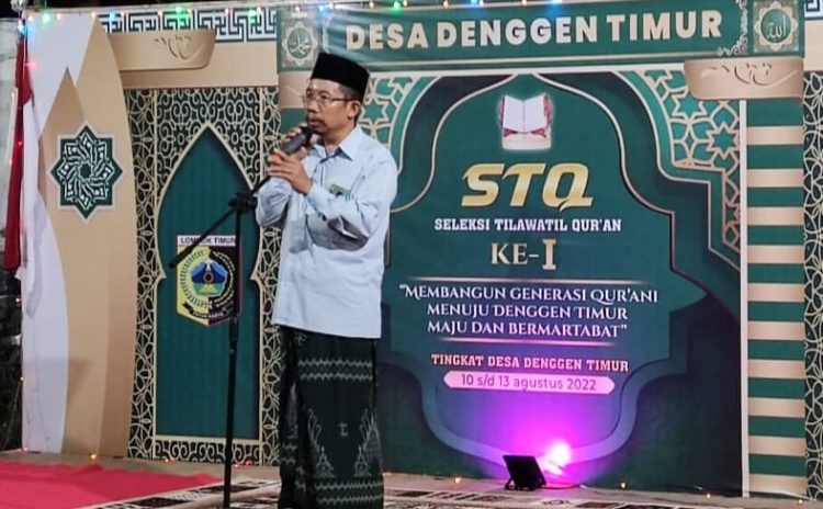 STQ Perdana Denggen Timur, Bangkitkan Ghiroh Generasi Cinta Al – Qur’an