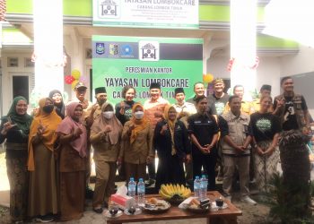 Kepala Dinas Sosial Provinsi NTB Hadiri Peresmian Lombok Care Cabang Lotim