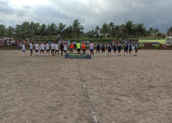 Semarak Hari Jadi. Karang Taruna Persada Desa Danger Gelar Turnamen Persada Cup