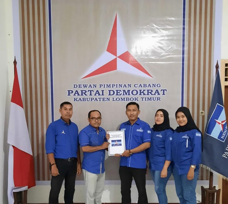 Resmi Dibuka. Pendaftaran Bakal Calon Legislatif 2024 di DPC Partai Demokrat Lotim