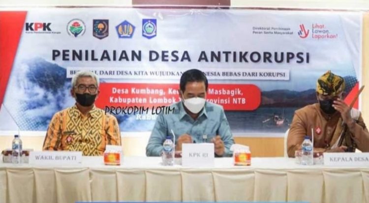 Hebat,Desa Kumbang Terpilih Sebagai Desa Percontohan Anti Korupsi