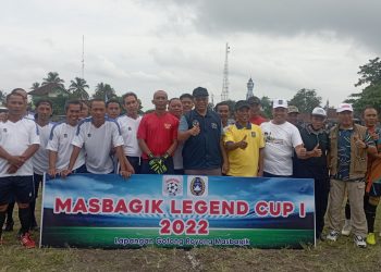 Gubernur NTB, Buka Langsung Turnamen Sepakbola Masbagik Legend Cup l