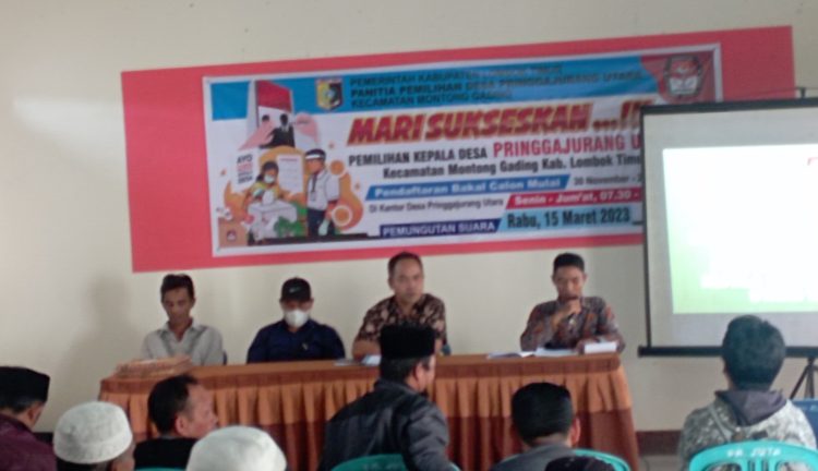 Tidak Memenuhi syarat Dukungan, Dua Balon Kades Pringgajurang Utara Terancam Tidak Lolos