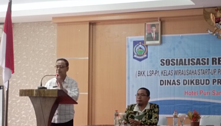 Sosialisasi Revitalisasi SMK, Kadis Dikbud NTB Ajak Kolaboratif Majukan Pendidikan