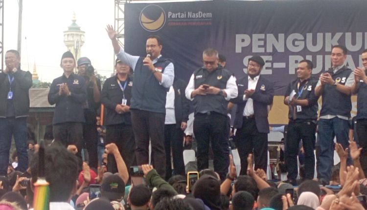 Dihadapan Ribu Simpatisan, Anies Gemakan Semangat Perubahan