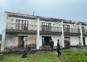 Pengrusakan dan Pembakaran Hotel PT Temada Pumas Abadi, Polres Lotim Belum Tangkap Pelaku