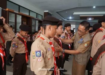 Sekda Lepas Duta Lotim Ikuti Kegiatan Kemnas V di Jakarta ‎