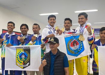 Cabor Perbakin Lotim Sumbangkan Belasan Medali  di Porprov