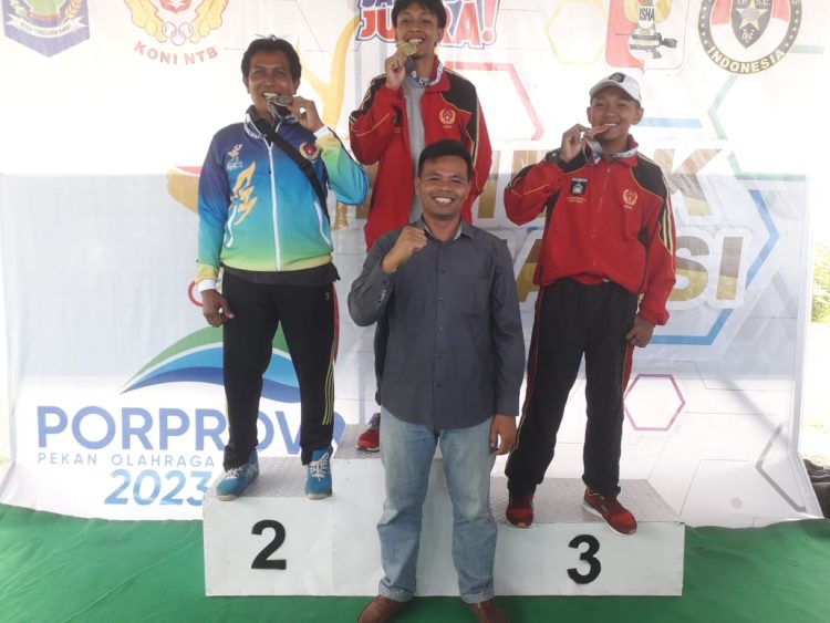 Cabor Menembak Lotim Sukses Raih Medali di Porprov ‎
