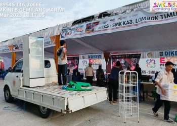 Pelaksanaan WSBK, Siswa SMK  NTB Tampilkan Hasil Karyanya