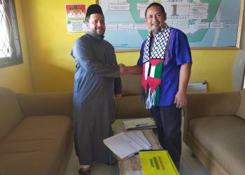 Di SMKN 1 Kotaraja, Syeikh Palestina melakukan Safari Ramadhan