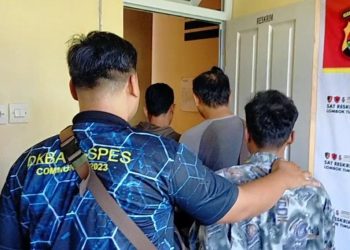 Curi HP, Polisi Tangkap Tiga  Pelaku Pencuri dan Penadah di Anjani