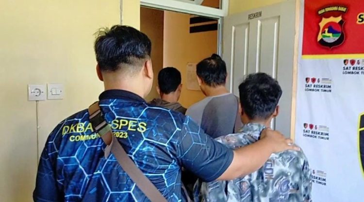 Curi HP, Polisi Tangkap Tiga  Pelaku Pencuri dan Penadah di Anjani