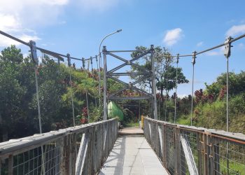 Taman Wisata Desa Jeruk Manis Terbengkalai dan Tak Terurus