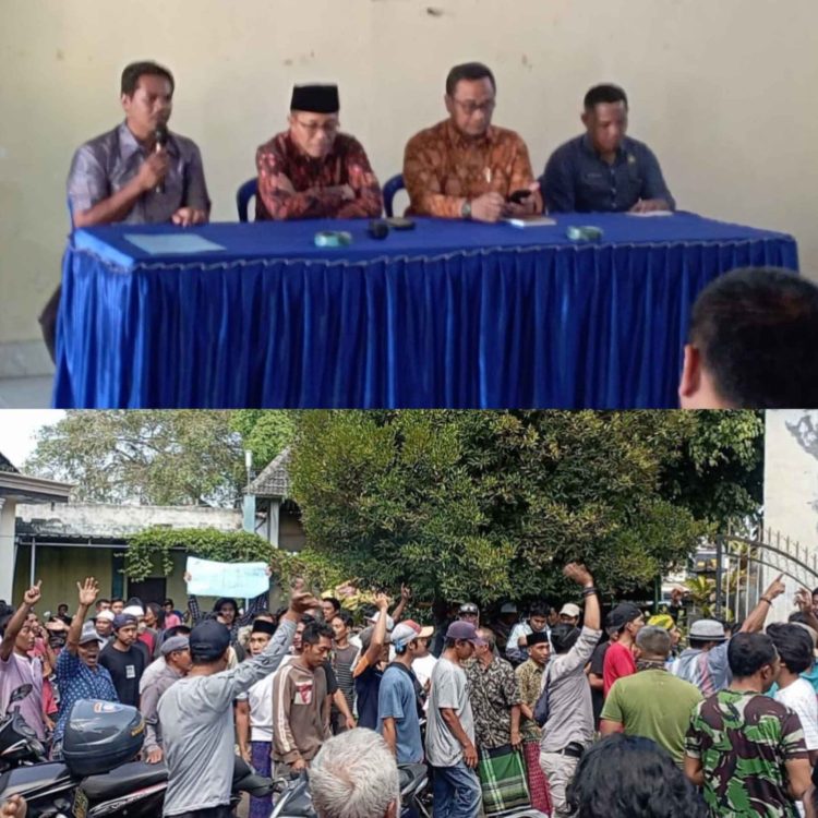 Sekda Lotim hadiri Sosialisasi! Ratusan Masyarakat Desa Kotaraja, Menolak Pembangunan Program SPAM