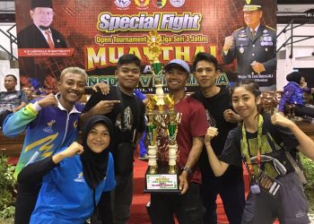 Meski Tak Ada Suppot Pemkab Lotim, Lima Atlet Muay Thai Torehkan Prestasi Piala Pangdam Brawijaya