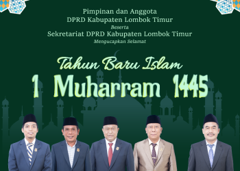 Iklan DPRD Lombok Timur, Ucapan Selamat Tahun Baru Islam 1 Muharram 1445 H