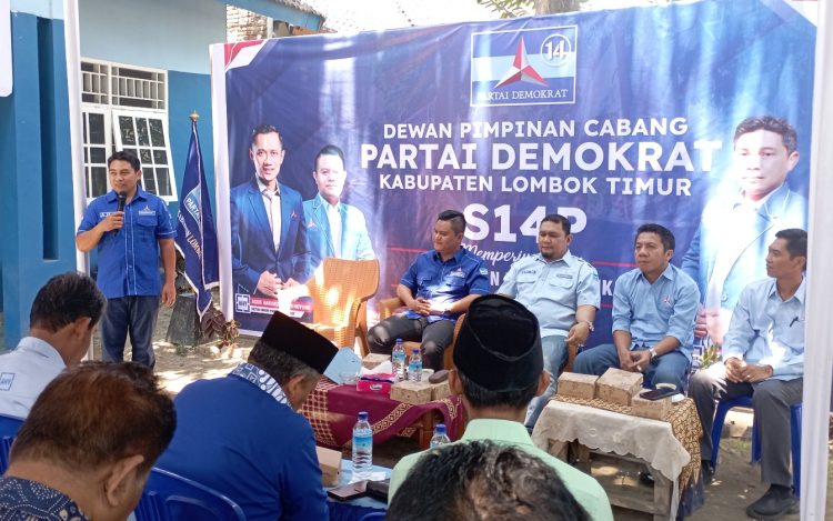 Target menagkan di Pemilu 2024, DPC Demokrat Lotim Konsolidasi Caleg se-Lotim