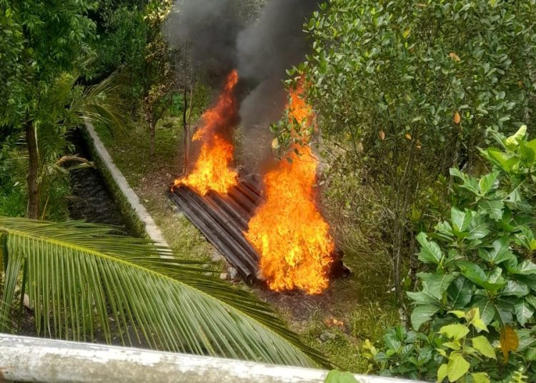 Pipa Dibakar, Pengawas Proyek SPAM Melapor ke Polisi