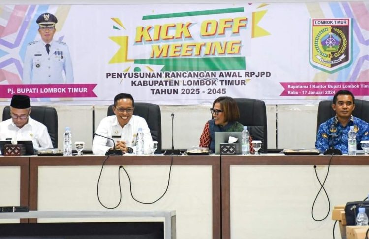 Susun RPJPD Lotim Diawali Kick Off Meeting