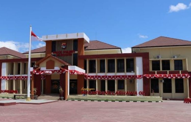 Kantor Polres Kabupaten Sumbawa.