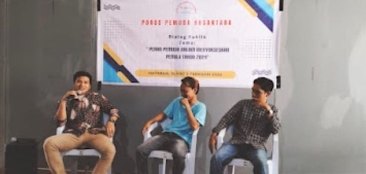 Poros Pemuda Nusantara NTB Gelar Dialog Publik Pemilu Damai