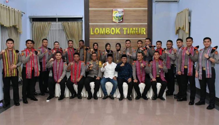 Pj Bupati Lotim Melepas 22 Mahasiswa PTIK RI