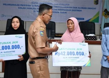 Pemkab Lotim Asuransikan Pekerja Sektor Pertanian‎