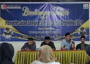 Lucu, Pemilu Sudah Usai, Bawaslu Lotim Baru Gelar Bimtek Penyelesaian Sengketa Pemilu