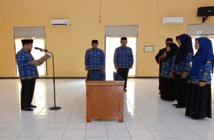 Hebat Kadis Dikbud Lotim Melantik, Pj Bupati Masih Pasang Kuda-kuda