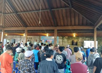 Kukuhkan Kordes dan Kordus Pemenangan Luthfi- Wahid se-Kecamatan Wanasaba