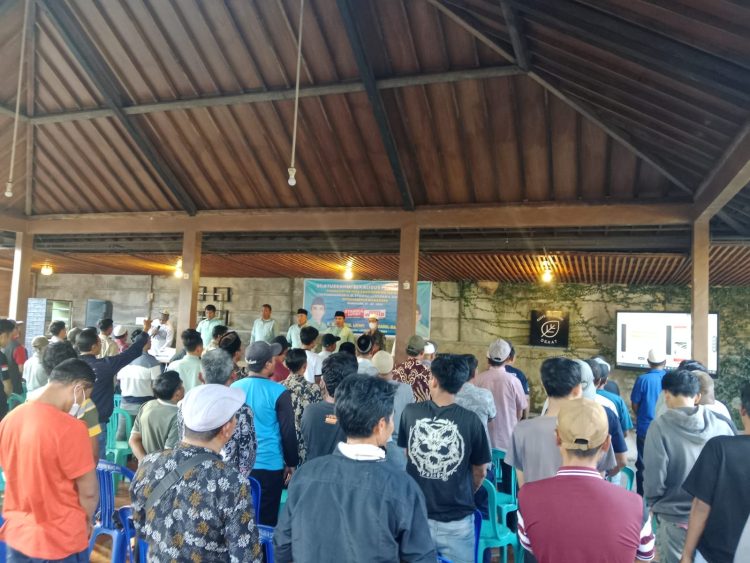 Kukuhkan Kordes dan Kordus Pemenangan Luthfi- Wahid se-Kecamatan Wanasaba