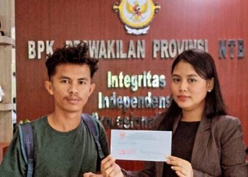 LMND NTB Bersurat Ke BPK dan Dinas Sosial, Soal Sarung Pokir Dewan Lotim Temuan BPK