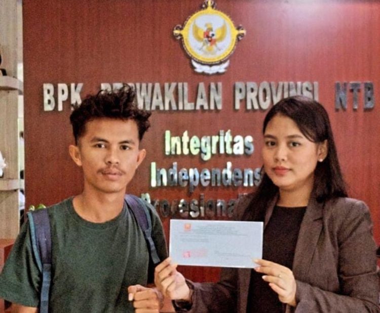 LMND NTB Bersurat Ke BPK dan Dinas Sosial, Soal Sarung Pokir Dewan Lotim Temuan BPK