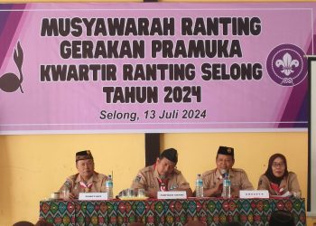 Aklamasi, Ketua Gerakan Pramuka Kwarran Selong Terpilih Kedua Kali