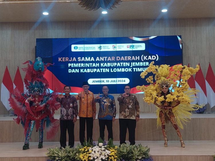 Pemkab Lotim dan Jember, Jalin Kerjasama Hasil Pertanian
