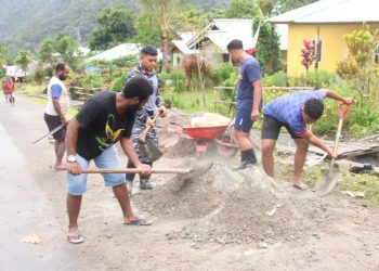 Dibangunkan oleh Satgas TMMD Ke-121 Kodim 1801/Manokwari, Lazarus Terharu