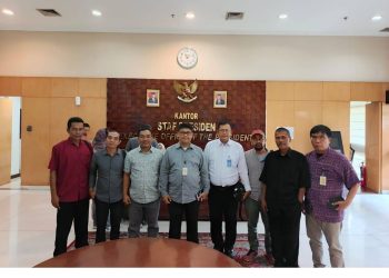 Pertanyakan Komitmen Percepatan Reforma Agraria, Warga Moro-moro (Register 45) Datangi Kantor Staf Presiden