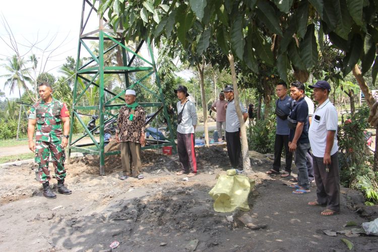 Pastikan Ngalir ke Masyarakat, Dandim 1615/Lotim Kunjungi Program Sumur Bor di Desa Kesik