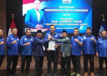 Pilkada Lotim 2024, Partai Demokrat Resmi Dukung Rumaksi-Sukisman