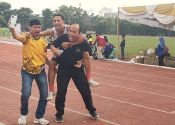 Cabor Atletik Kontingen NTB, Sumbang Medali Emas Pertama