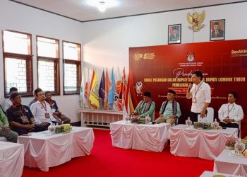 Saat Mendaftar Paslon Lutfhi Wahid Beberkan Program Ke Awak Media
