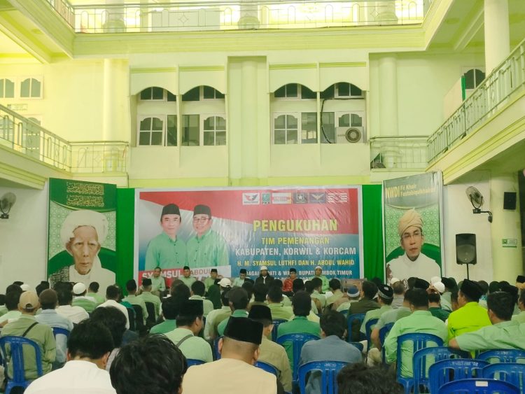 TGB Pembina Tim Pemenangan Paslon Lutfhi-Wahid