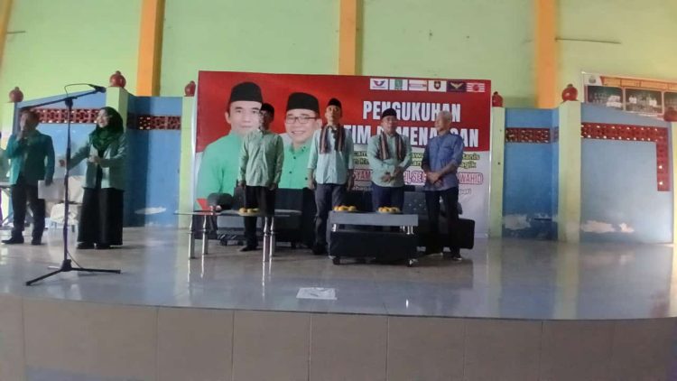 Tim Pemenangan Paslon Lutfhi Wahid Se- kecamatan Masbagik Dikukuhkan
