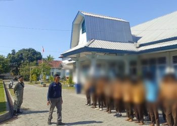 33 Pelajar di Lotim Membolos di Pantai Labuhan Haji dan Suryawangi Diamankan Pol.PP 