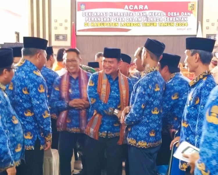 Deklarasi Netralitas ASN Lotim di Pilkada Seremoni Belaka, Buktinya Banyak ASN Dukung Paslon