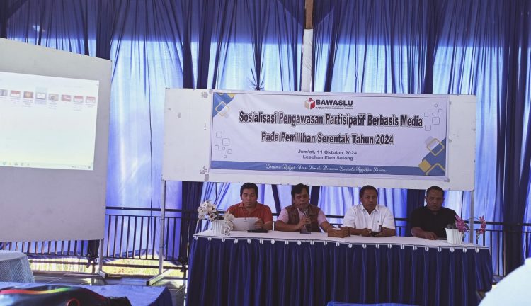 Bawaslu Lotim Tak Mampu Awasi Jalannya Pilkada Sendiri, Peran Media Penting